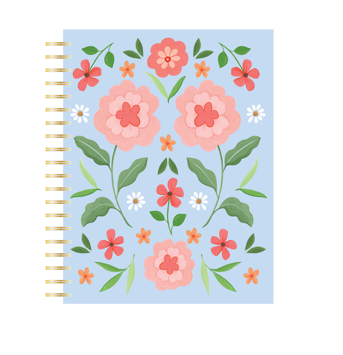 Breezy Blooms Notebook