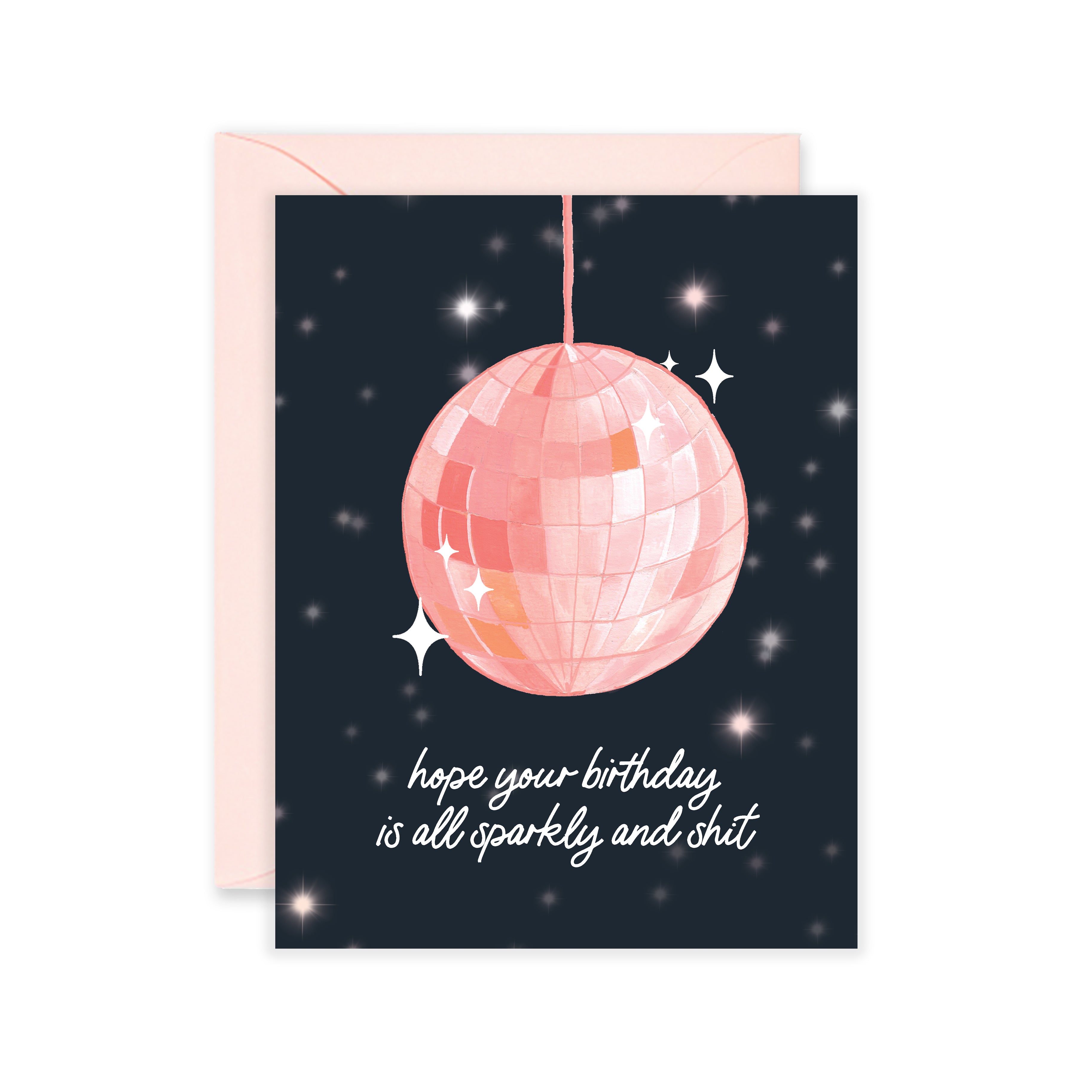 Sparkly Disco Ball Birthday Card – Isabella MG & Co.