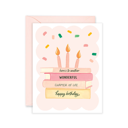 Another Chapter BookBirthday Card