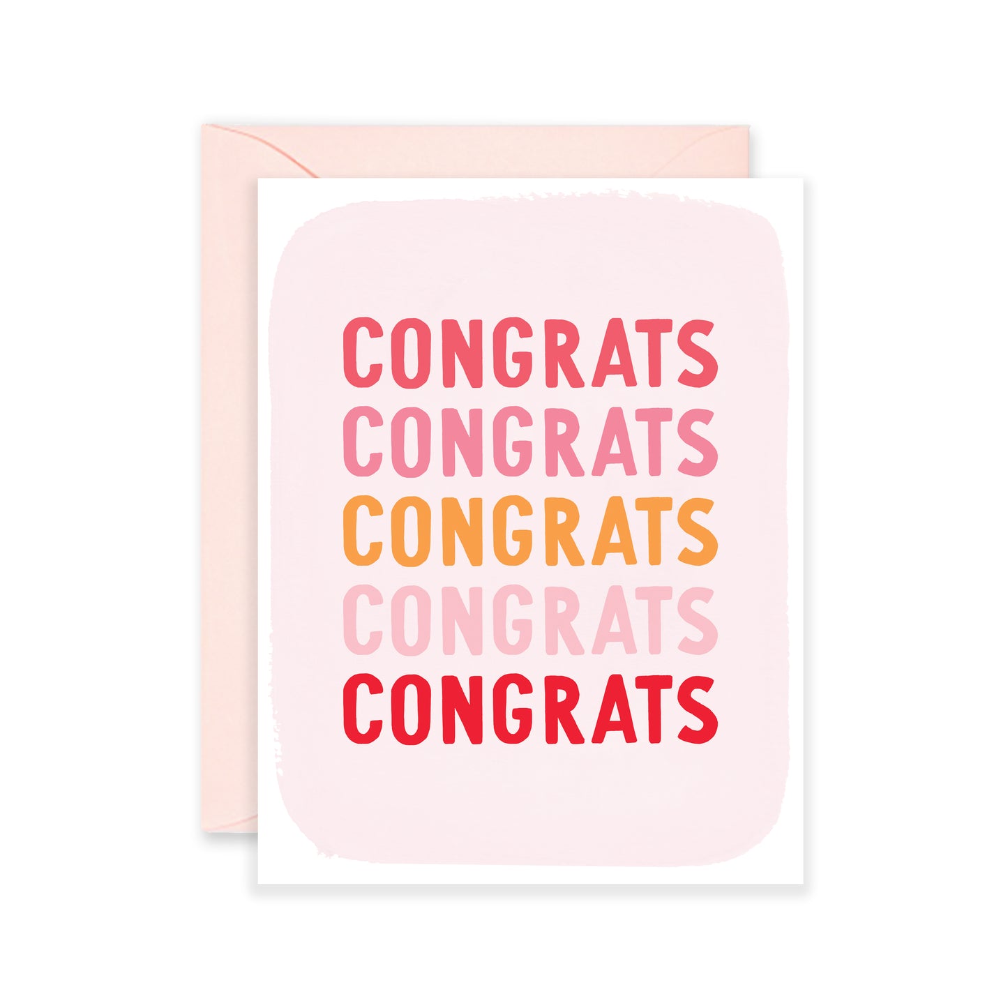 Ombre Congrats Greeting Card