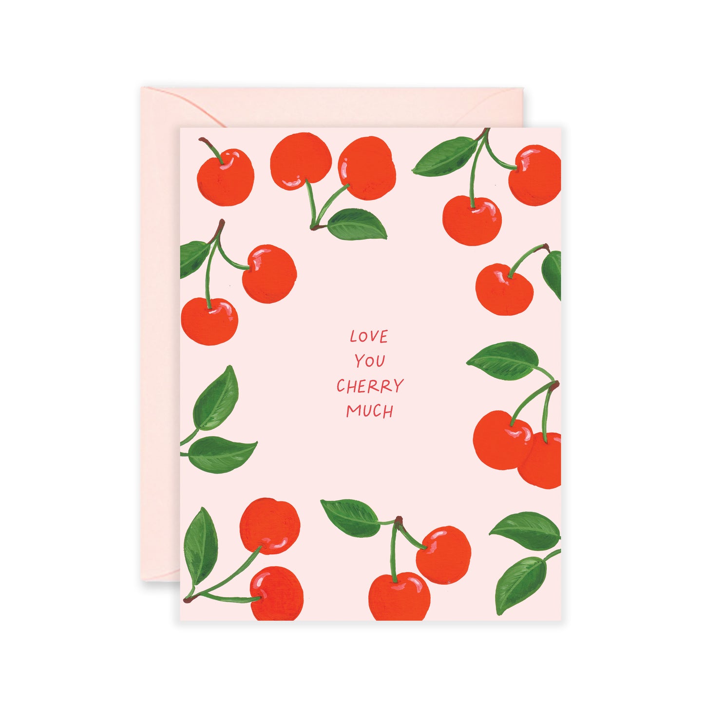 Love You Cherry Much Greeting Card