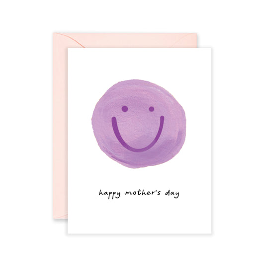 Mother's Day Smiley Greeting Card