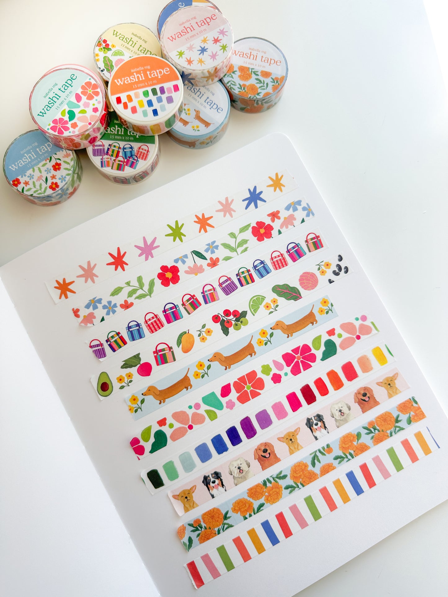 Colorful Blobs - Washi Tape
