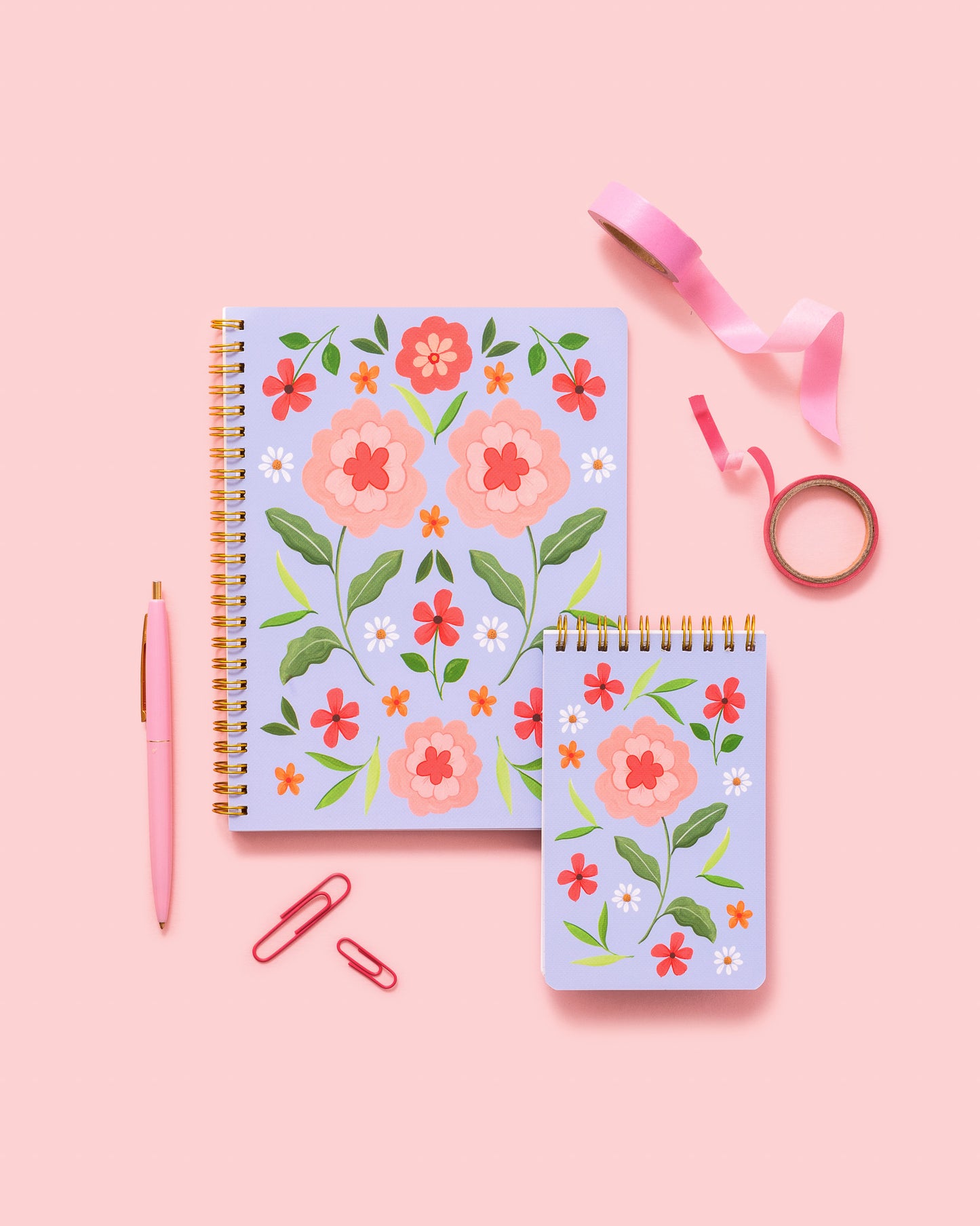 Breezy Blooms Notebook