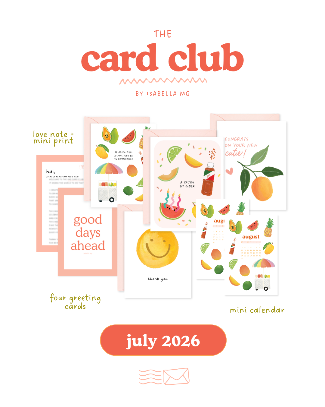 The Card Club - Monthly Greeting Card Subscription