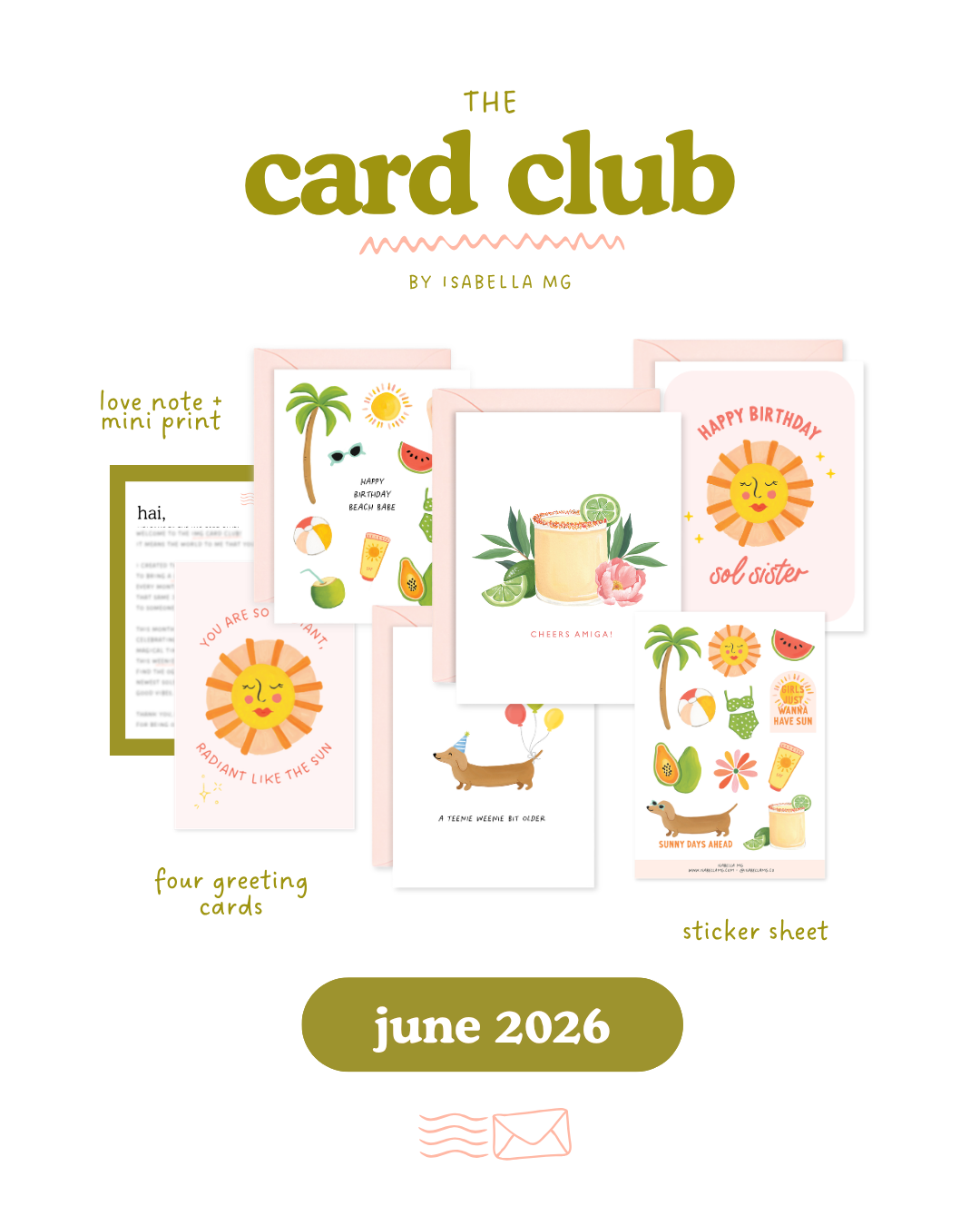 The Card Club - Monthly Greeting Card Subscription