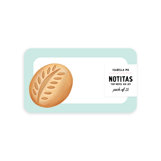 Sourdough Notitas - Mini Notes *PREORDER
