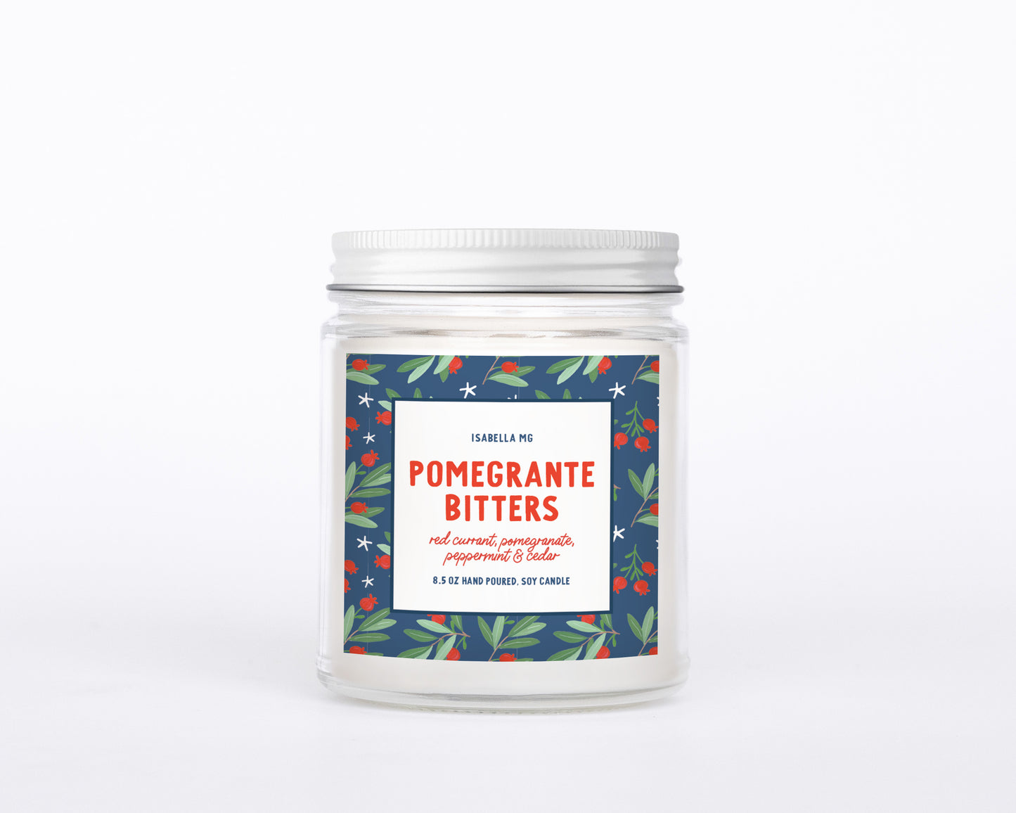 Pomegranate Bitters Candle