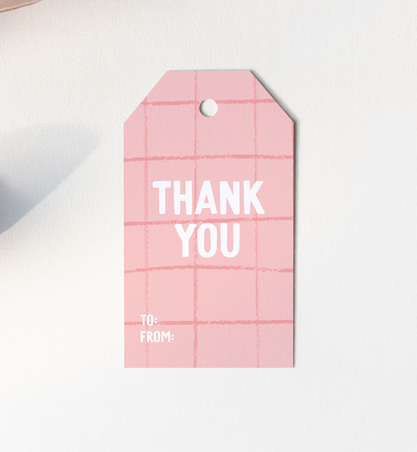 Thank You Stripes Gift Tag Set