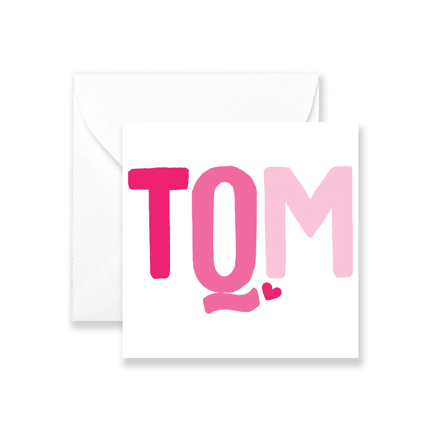 TQM - te quireo mucho - Izzy Mini Greeting Card