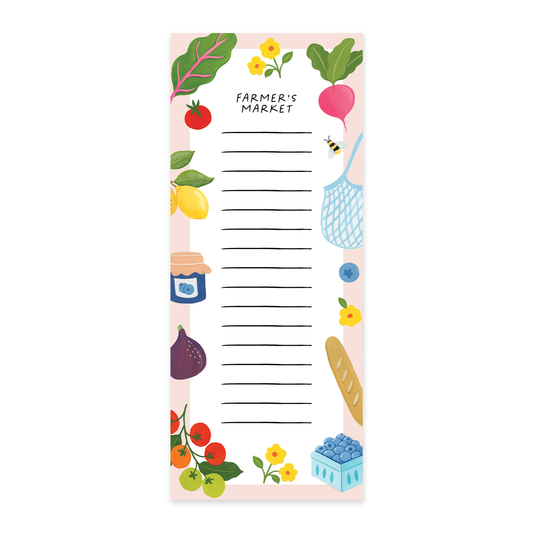 Farmer's Market Notepad