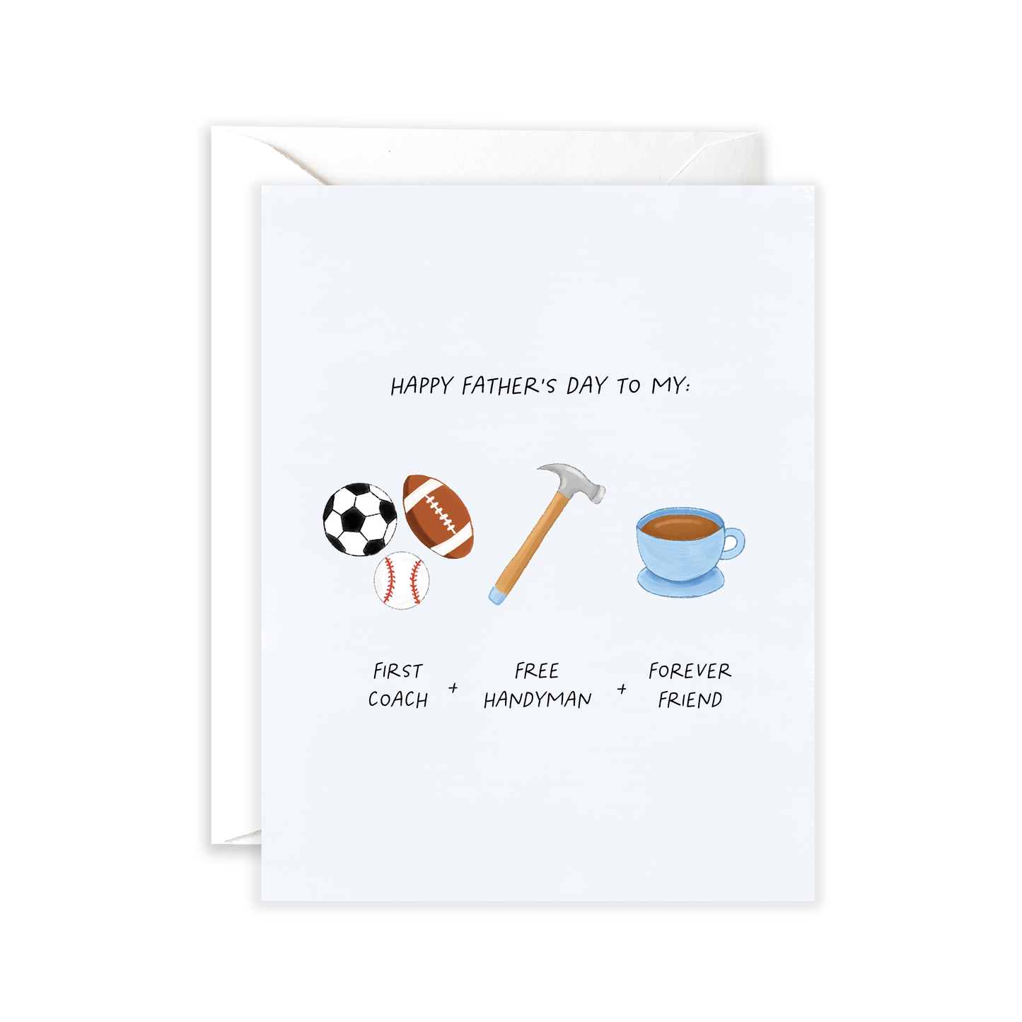 Dad Roles Father's Day Greeting Card