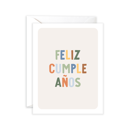 Feliz Cumpleanos Bro Greeting Card