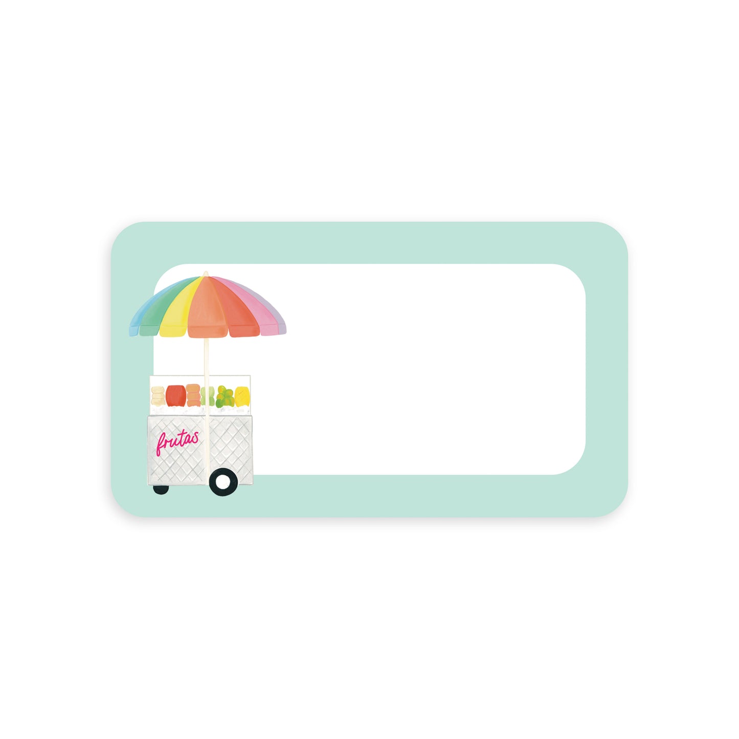 Fruit Cart Notitas - Mini Notes