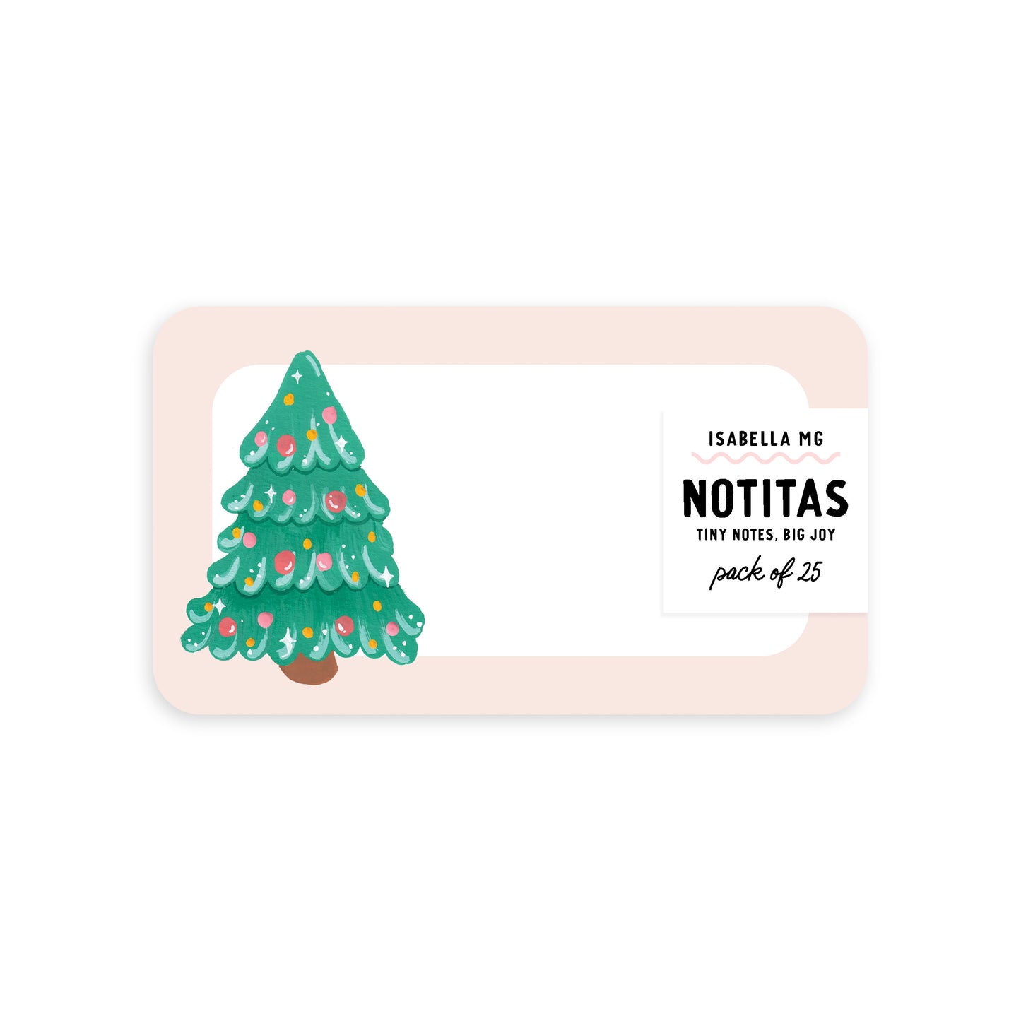 Christmas Tree Notitas - Mini Notes