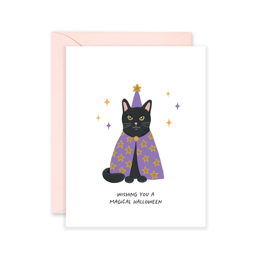 Magical Halloween Cat