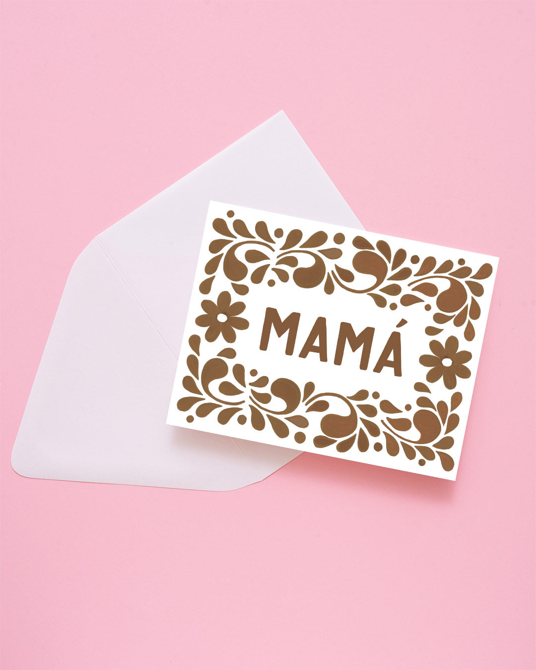 Mama Talavera Barro- Feliz Dia De Las Madres Card
