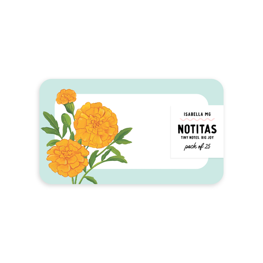 Marigold Notitas - Mini Notes *PREORDER