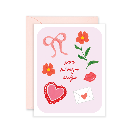 Para Mi Mejor Amiga Greeting Card