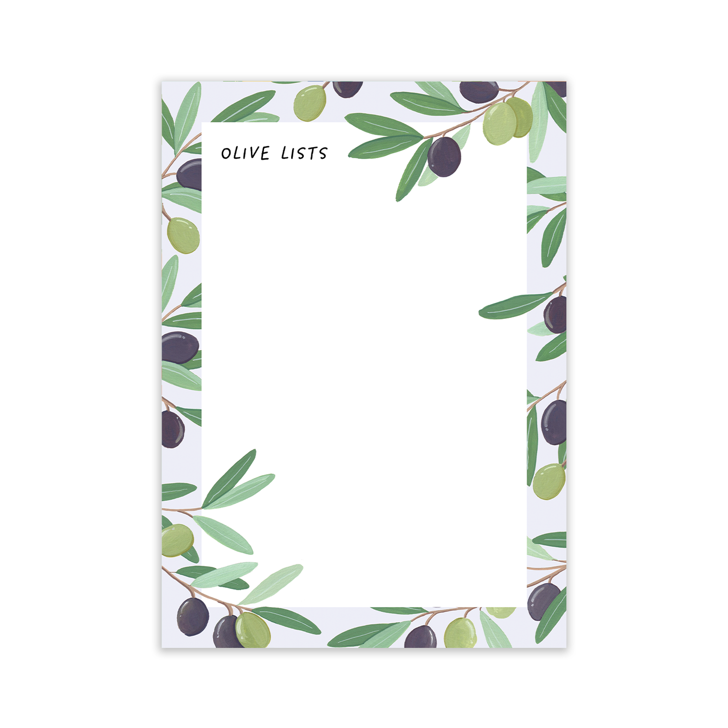 Olive Lists Notepad