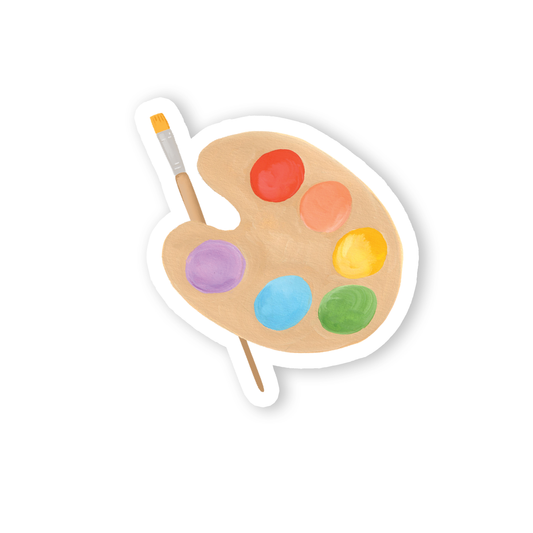 Paint Palette Sticker