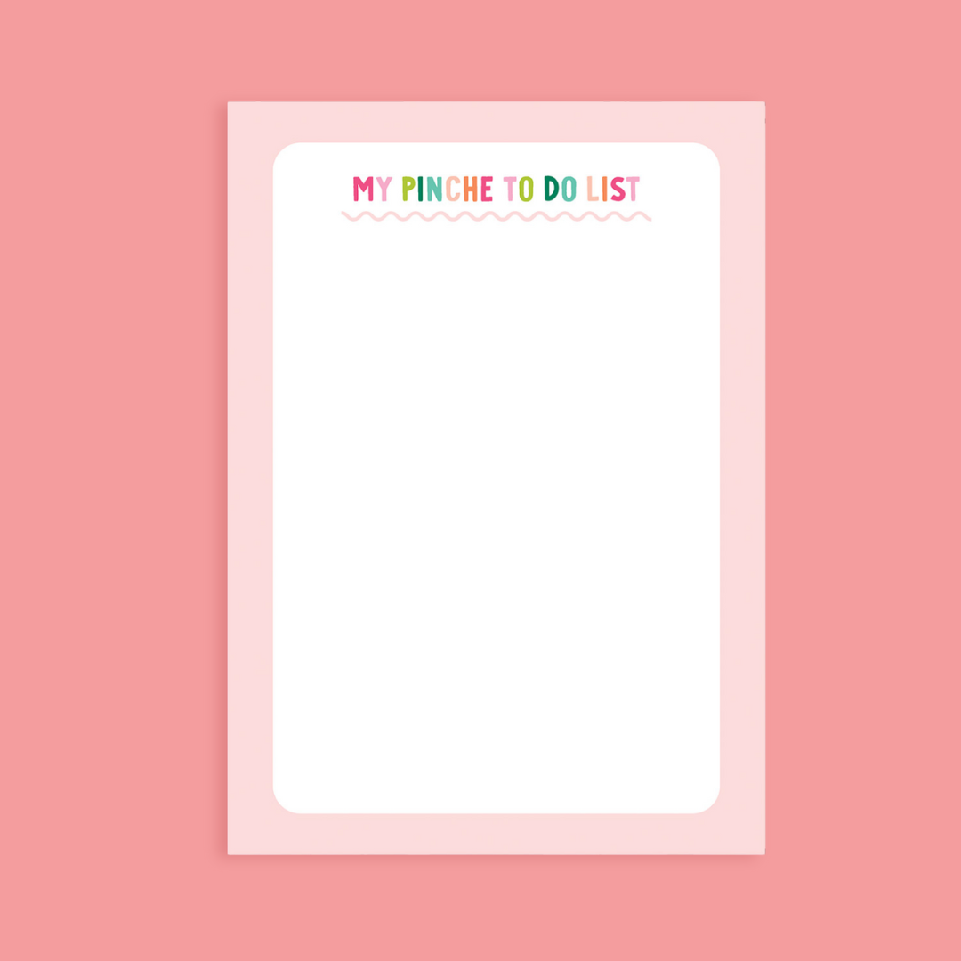 Pinche To Do List Notepad