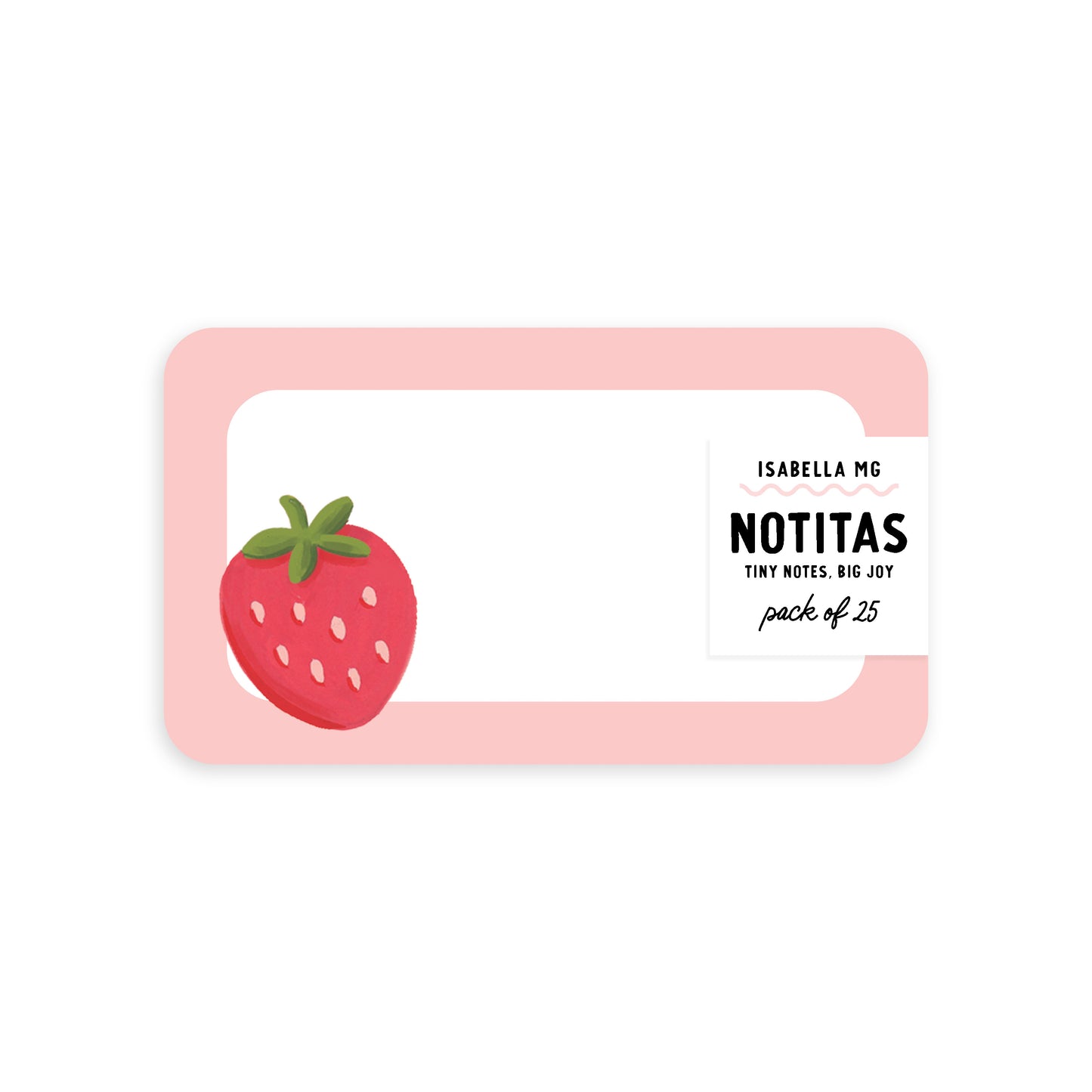 Strawberry Notitas - Mini Notes