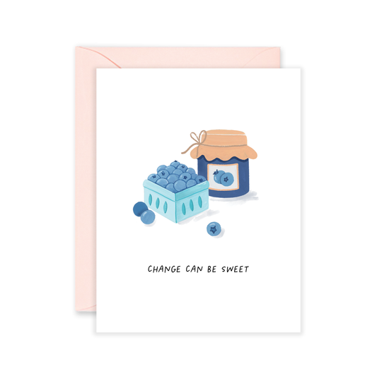 Change Can Be Sweet Greeting Card