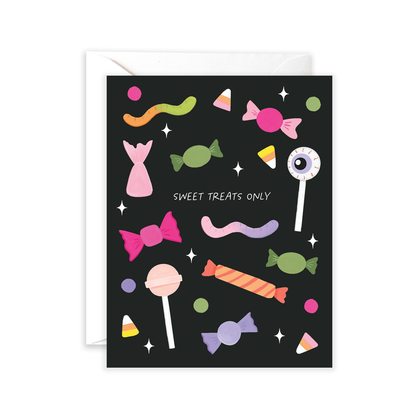 Sweet Treats Only Halloween Card