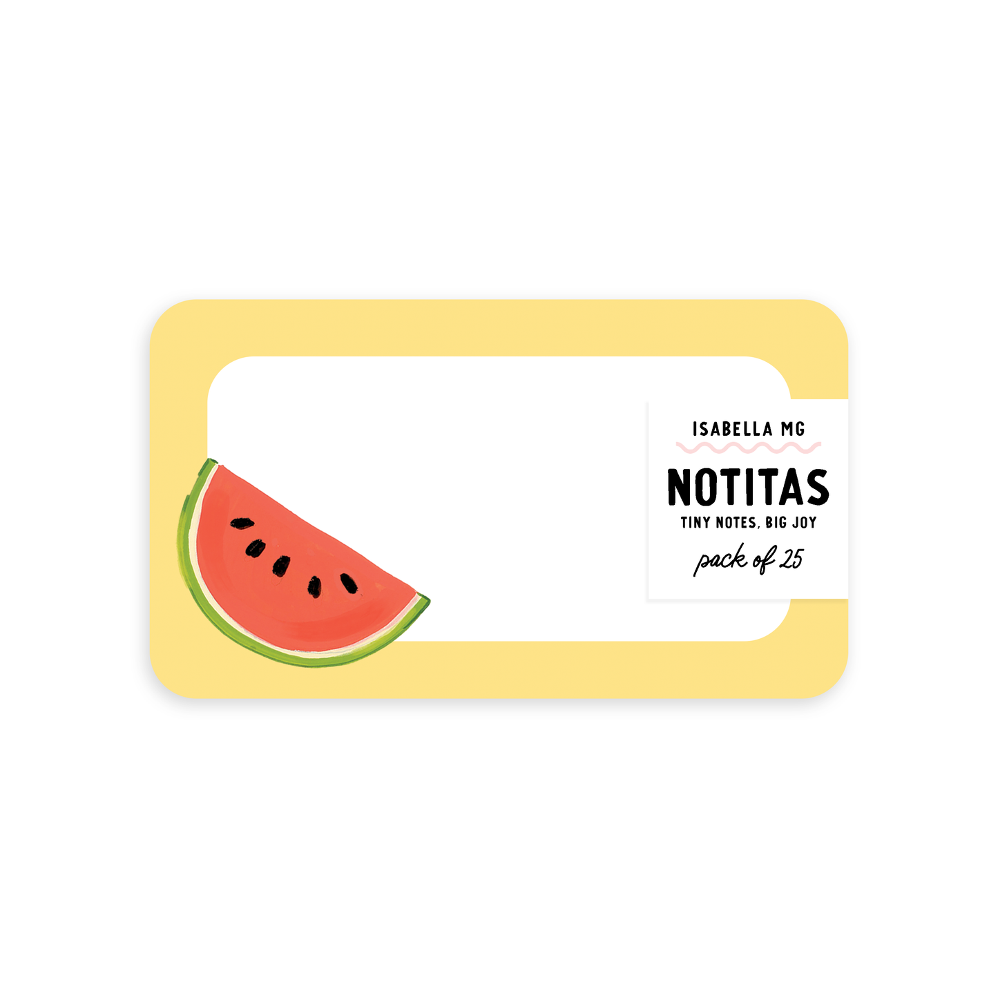 Watermelon Notitas - Mini Notes