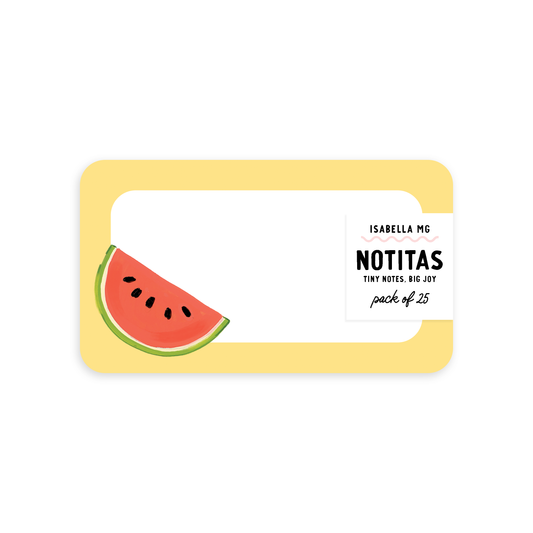 Watermelon Notitas - Mini Notes