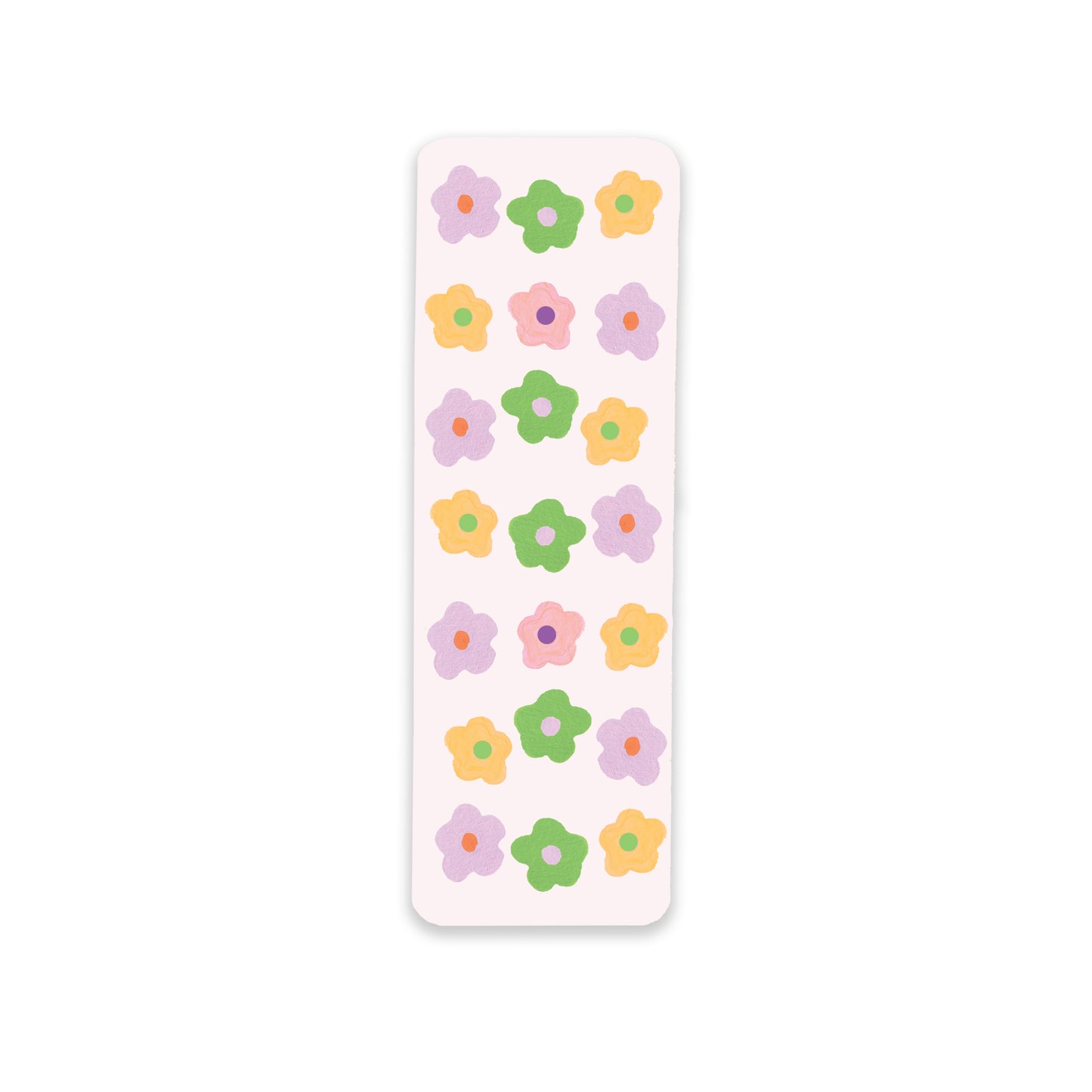 Colorful Daisies Bookmark