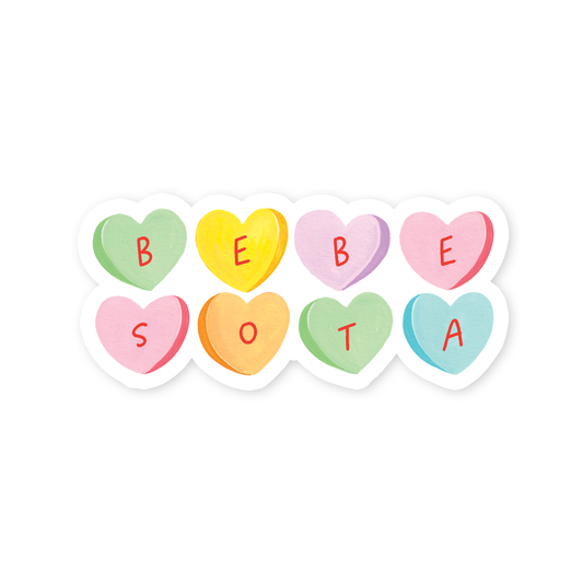 Bebesota Candy Hearts Sticker