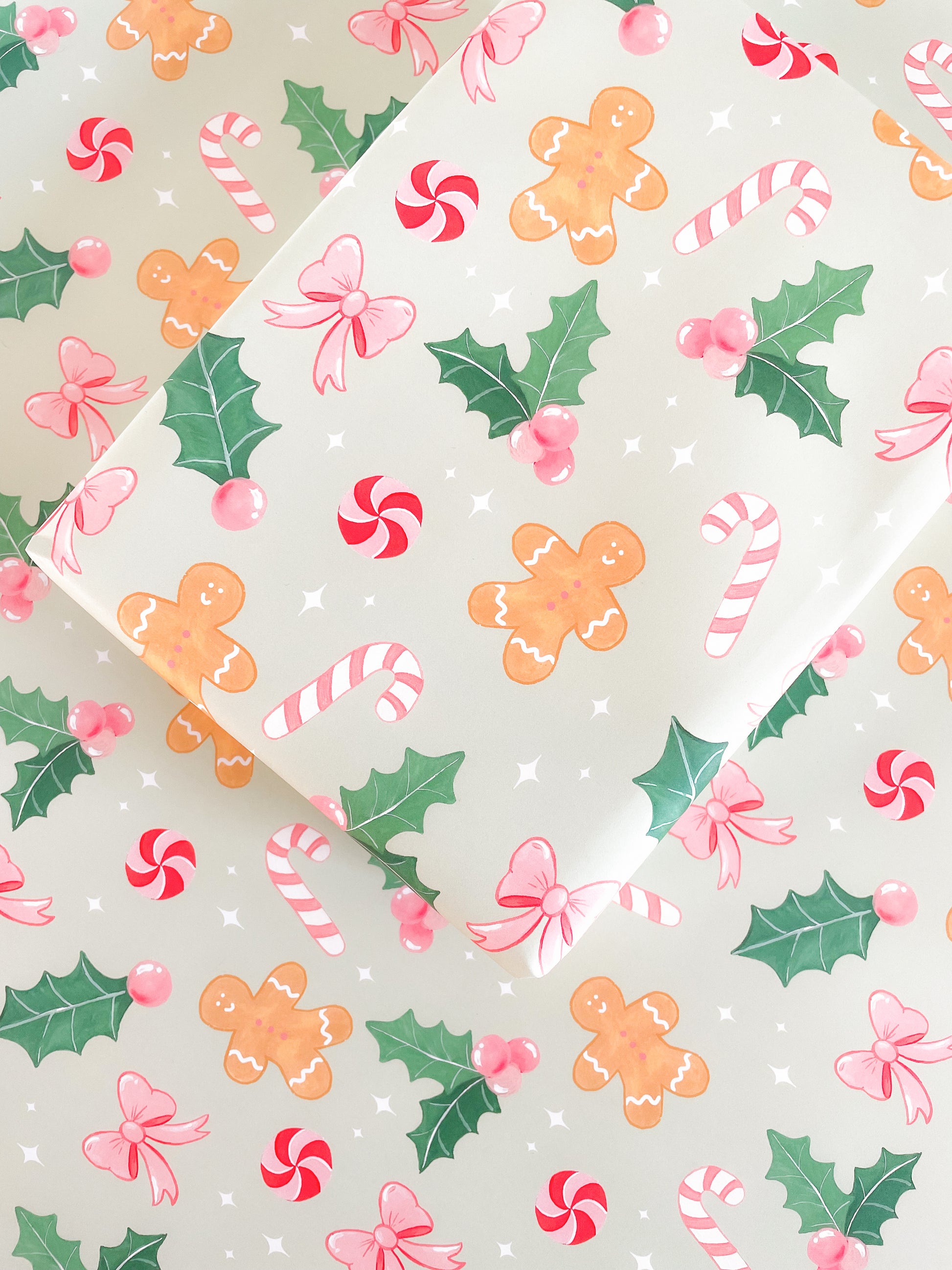 Gingerbread Cheer Wrapping Paper – Isabella MG & Co.