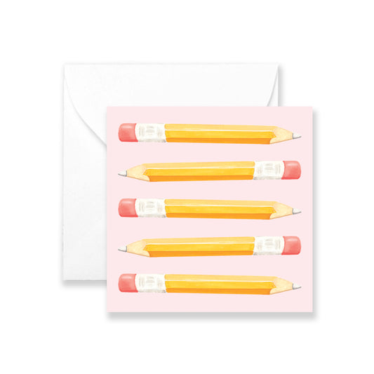 Pencils - Izzy Mini Card