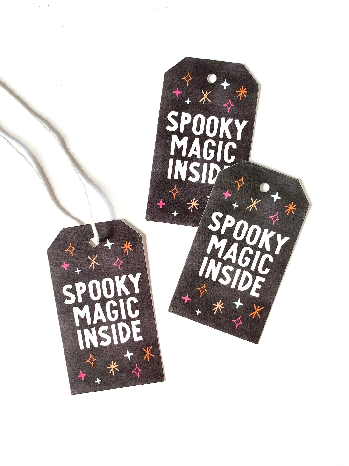 Spooky Magic Inside Gift Tags