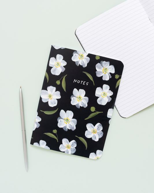 Moody Florals Notebook