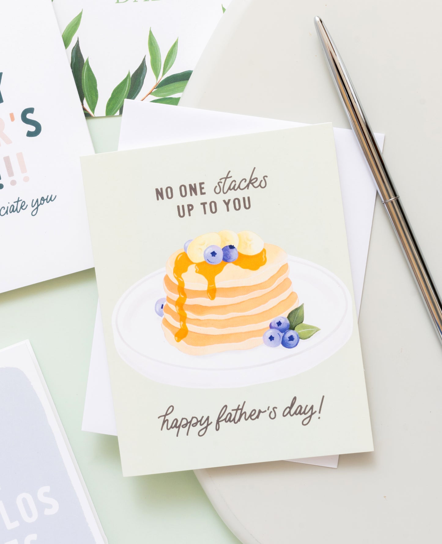 Father's Day Pancake Stacks Card