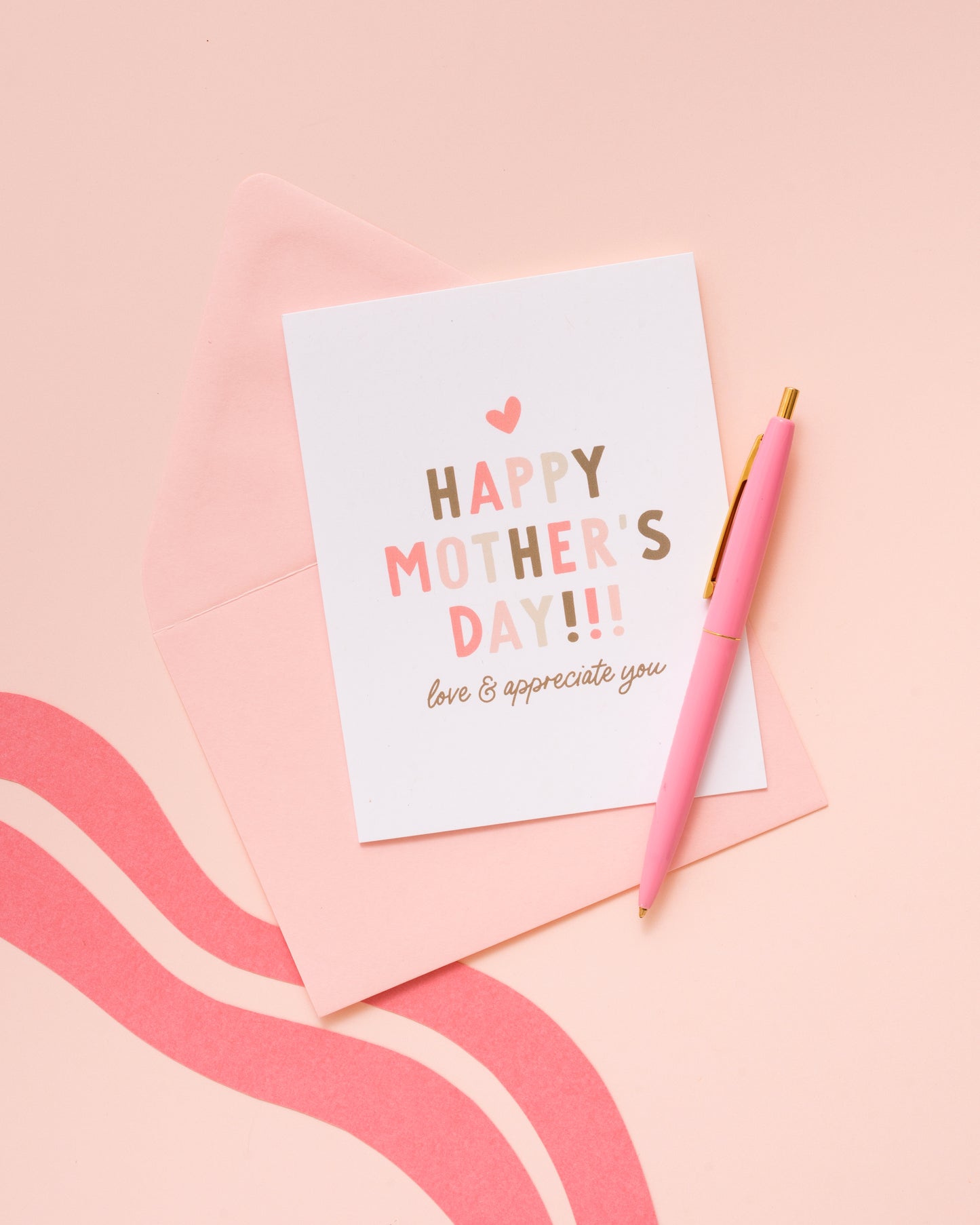 Love & Appreciate Mother's Day Card