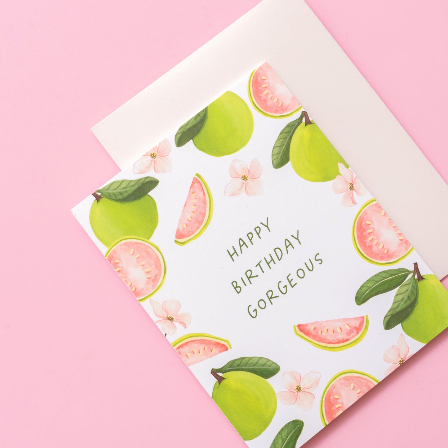 Gorgeous Guava Birthday Card