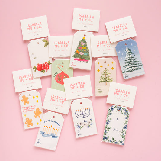 Baked With Love & Christmas Magic Gift Tag Set