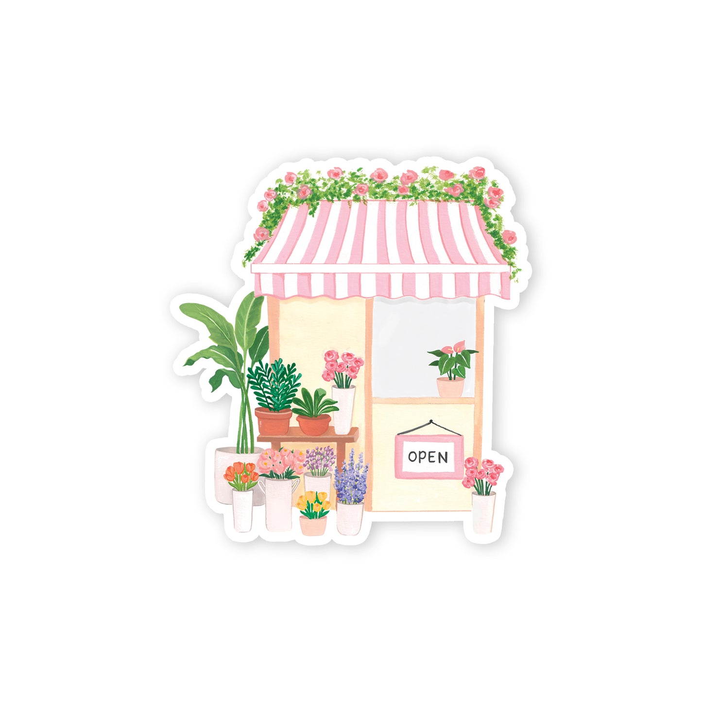 Flower Shop Sticker