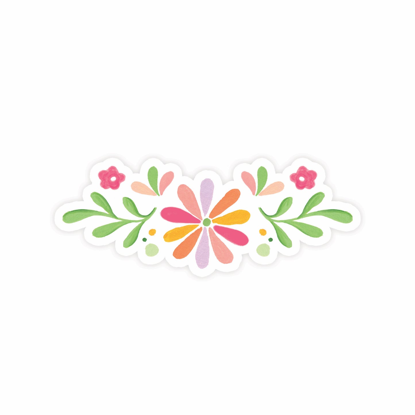 Florecita Otomi Sticker
