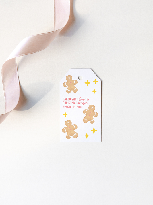 Baked With Love & Christmas Magic Gift Tag Set