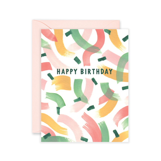 Birthday Streamers Card