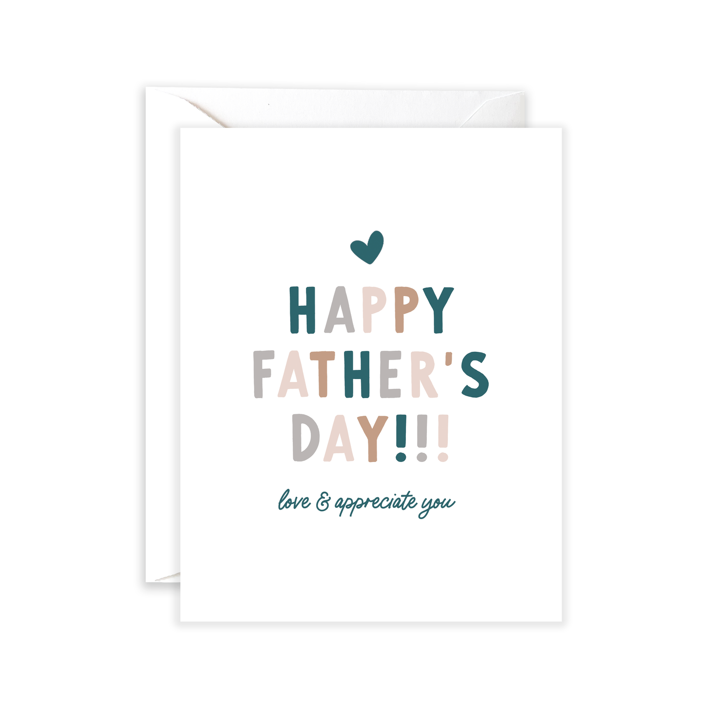 Love & Appreciate Father's Day Card