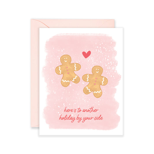 Ginger Bread Couple | Romantic Christmas Card
