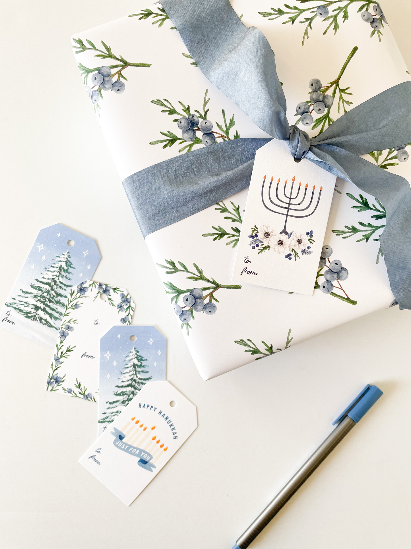 Juniper Berry Holiday Gift Wrap