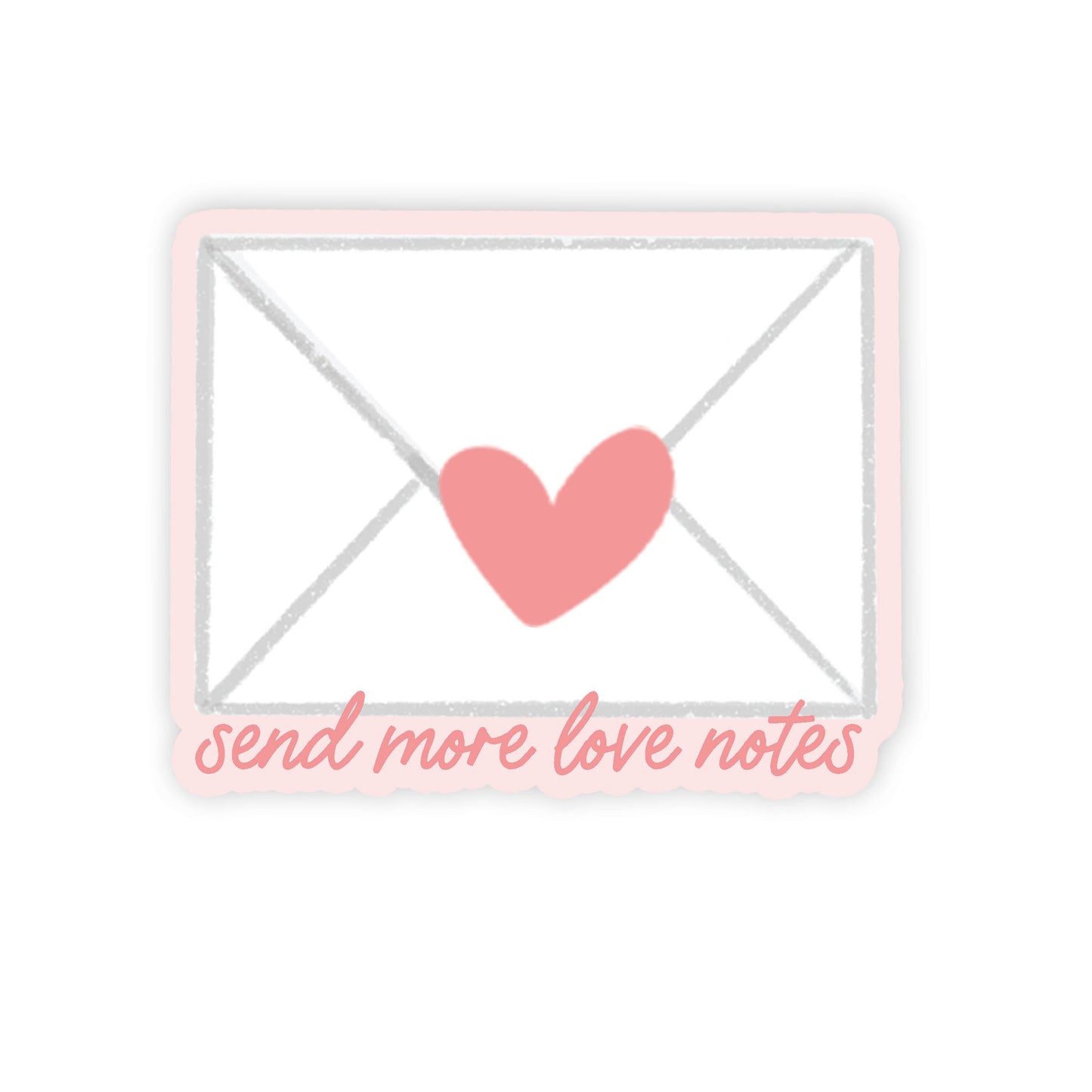 More Love Notes Sticker