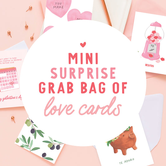 Mini Surprise Grab Bag of Love Cards